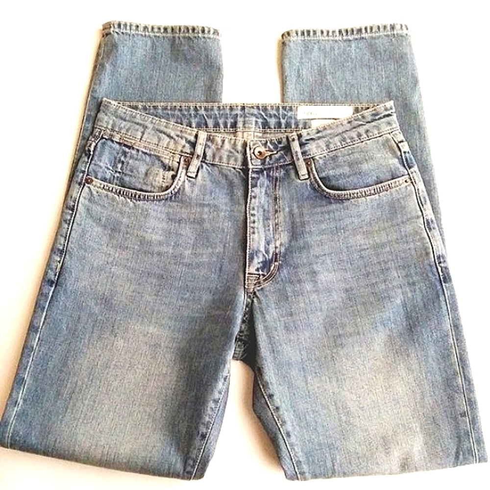 BODEN SLIM FIT STRAIGHT LEG BLUE JEANS W30 / L32 CLASSIC CASUAL BASIC MODERN